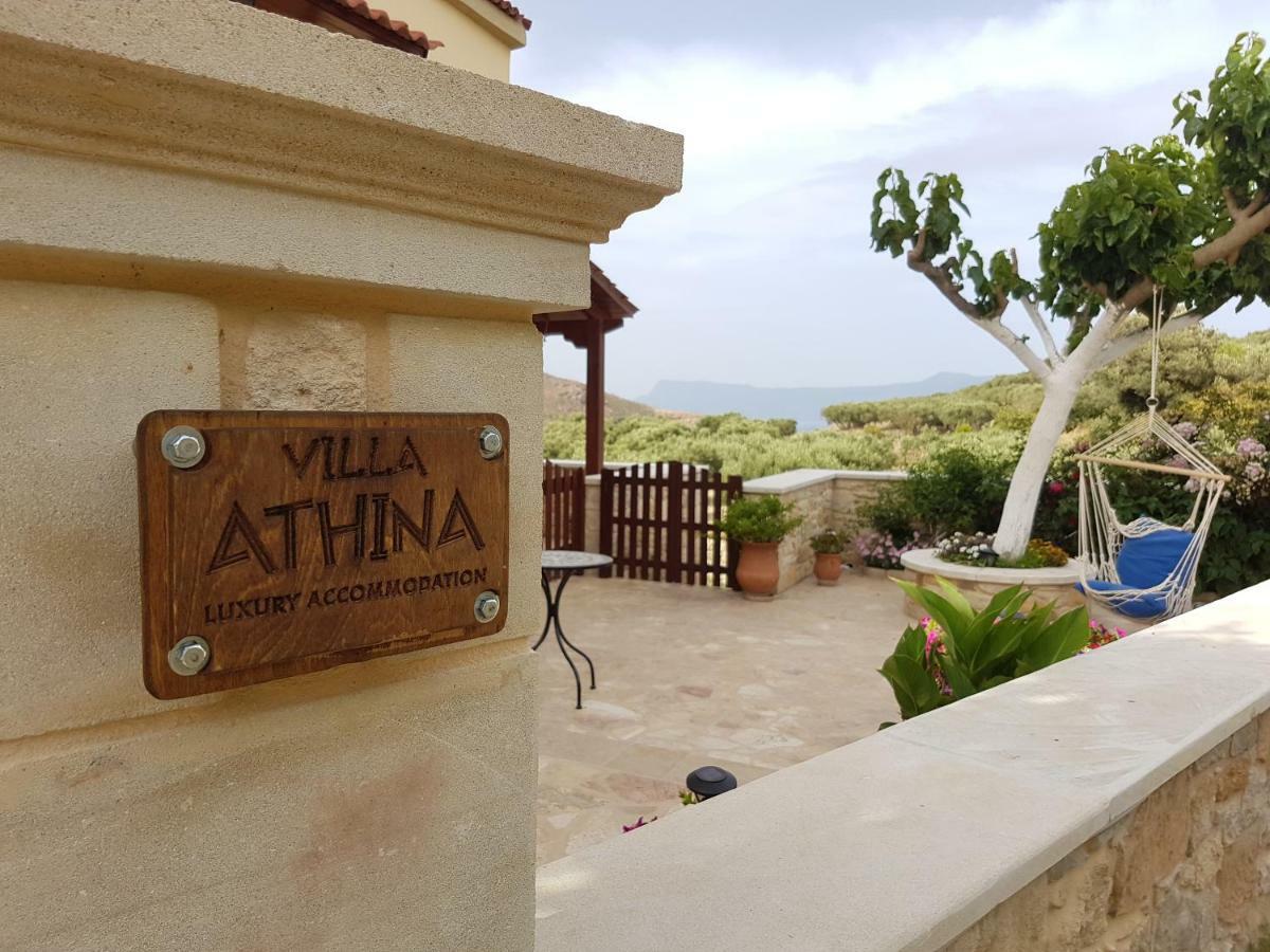 Villa Athina Киссамос Экстерьер фото