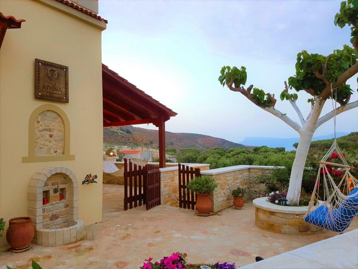 Villa Athina Киссамос Экстерьер фото